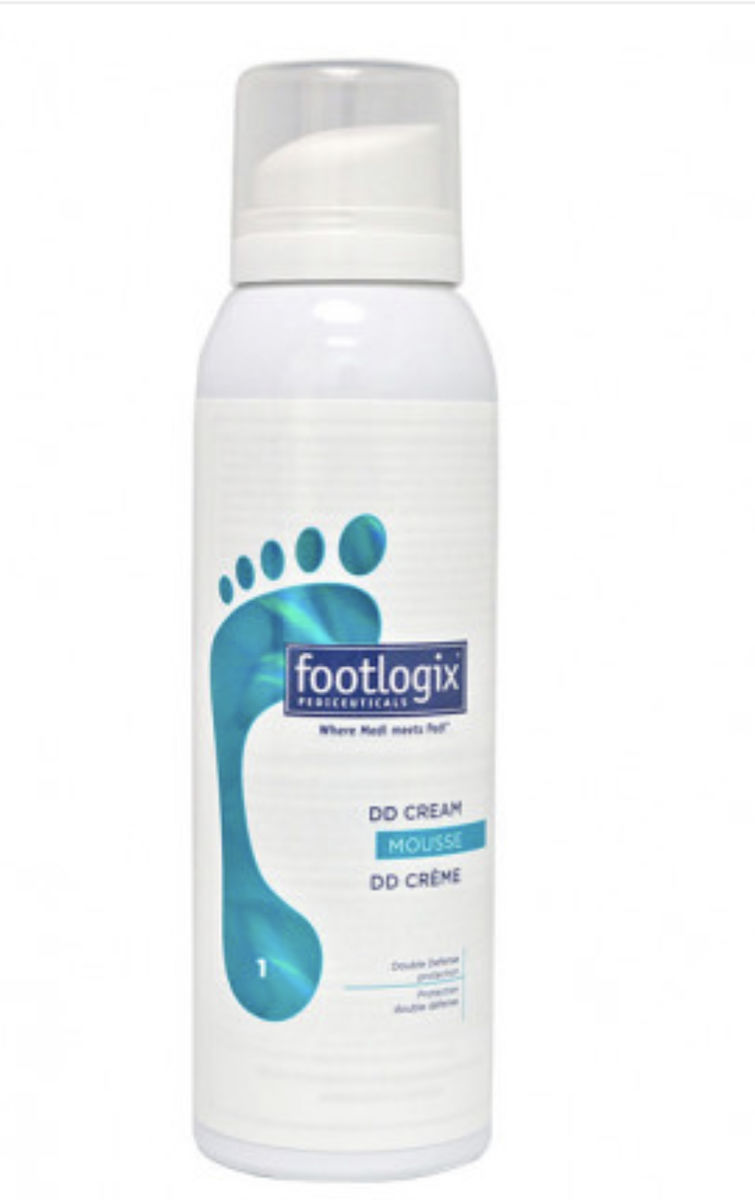 Footlogix 1 DD-vaahtovoide herkälle iholle 125 ml