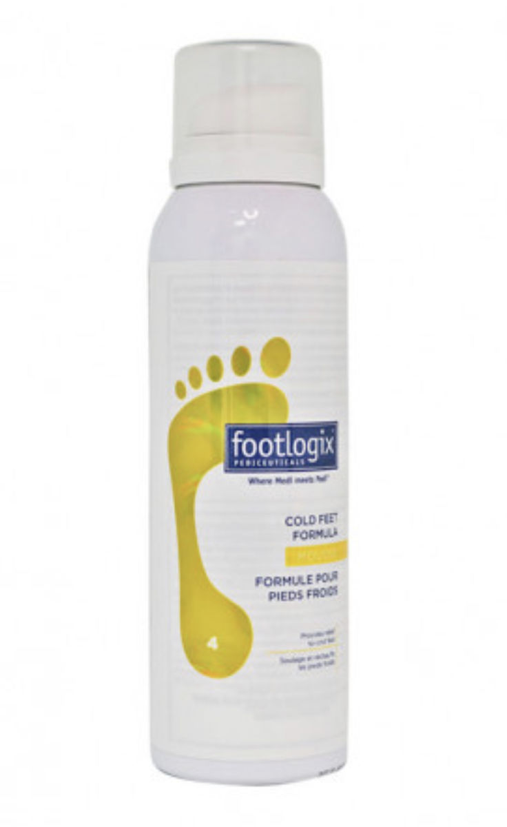 Footlogix 4 Vaahtovoide kylmille jaloille 125 ml