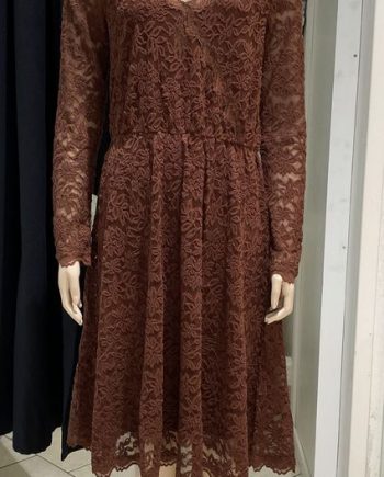 Rosemunde Copenhagen lace dress brown