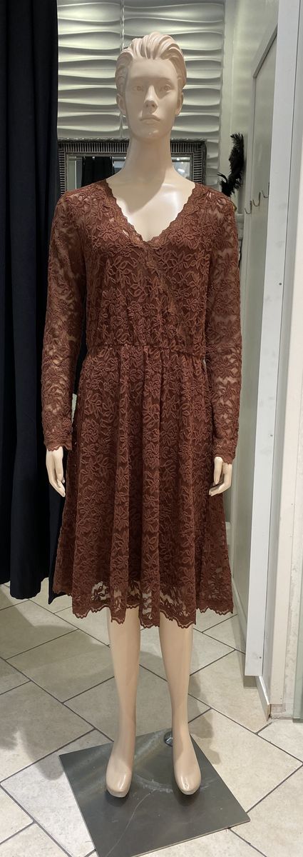 Rosemunde Copenhagen lace dress brown